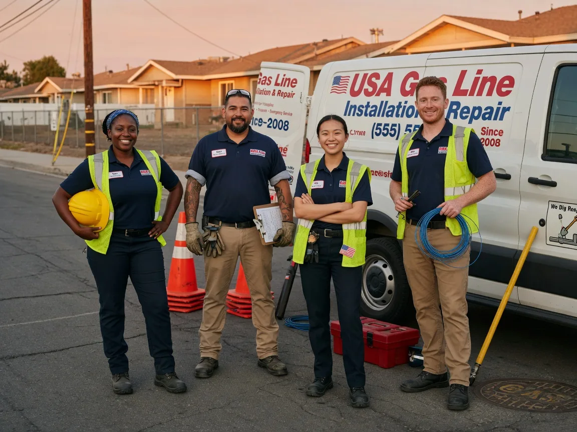 Gas Line Installation company in Fredericksburg, IA