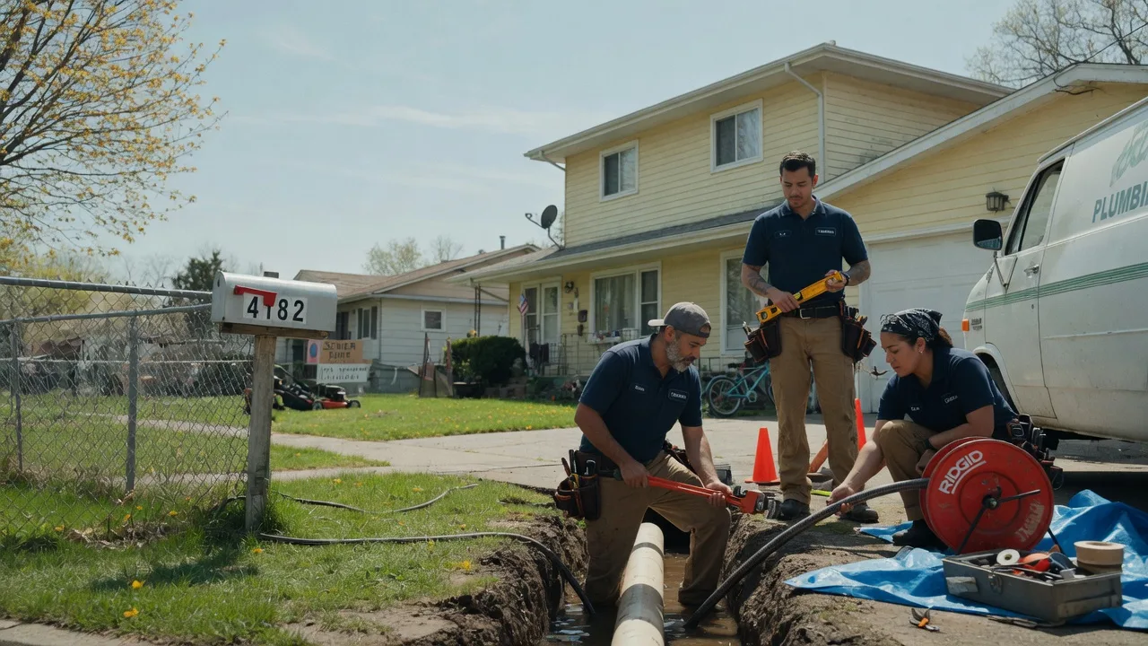 Gas Line Repair in Fredericksburg, IA near me